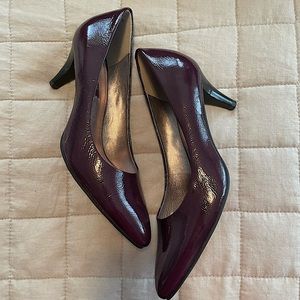 Ecco pumps, eggplant, size 39, never worn